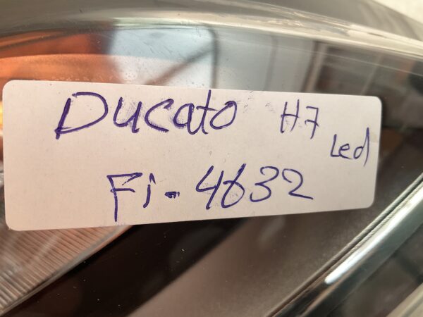KOPLAMP FIAT DUCATO H7 LED 1394420080 RECHTS FI-4632