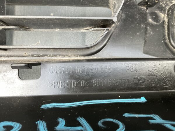 Bumper Grill Peugeot 3008 9811665777 Onder Rooster Gril PE:21427
