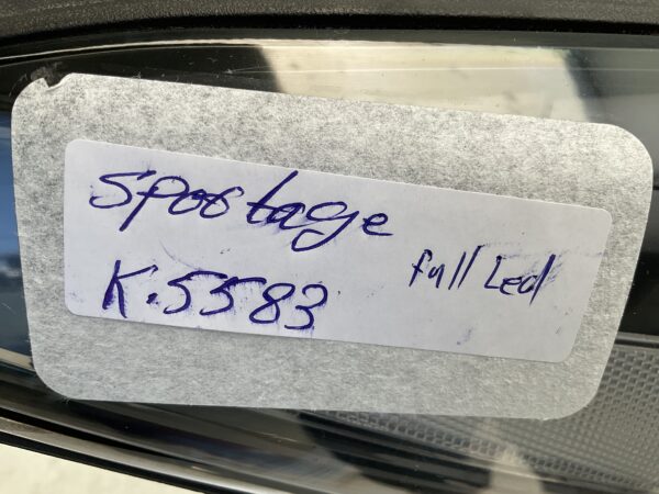 KOPLAMP KIA SPORTAGE FULL LED 92102-F1100 RECHTS K-5583