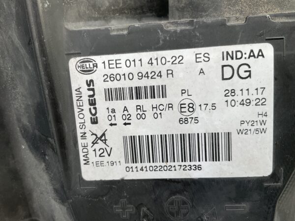 KOPLAMP OPEL VIVARO RENAULT TRAFIC 260109424R RECHTS OP-4142