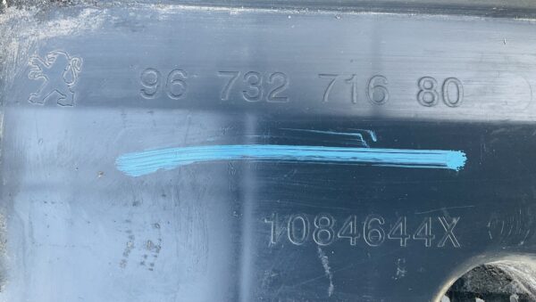Bumper onderplaat Peugeot 208 9673271680 PE-21287