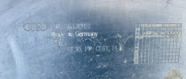 Bumper Onderplaat Audi A4 B9 [15-20] 8W0863821B  onder motorkap AU-21290
