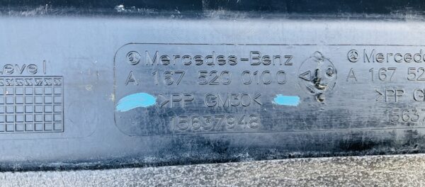Bumper Onderplaat Mercedes GLE A1675200100 Beschermplaat bodem MB-21292