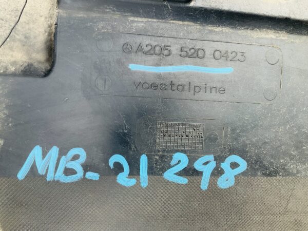 Bumper Onderplaat Mercedes C-Klasse W205 RHDA2055200423 Beschermplaat MB-21298