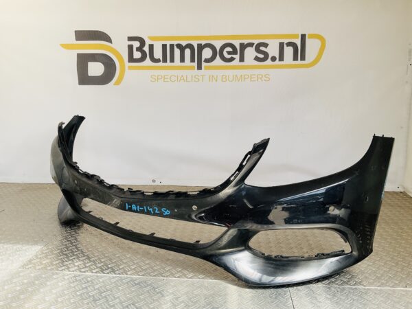 Bumper Mercedes C Klasse W205 Elegance 6xpdc 2014-2017 A2058850525 Voorbumper1-A4-14250z