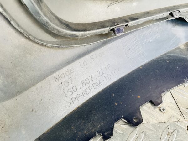 Bumper Volkswagen Up Facelift 17-24 1S0807221F Voorbumper 2-B7-14227z