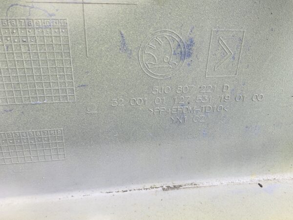Bumper Skoda Fabia 2 ll 5J 2010-2015 5J0807221D Voorbumper 2-H7-14322z
