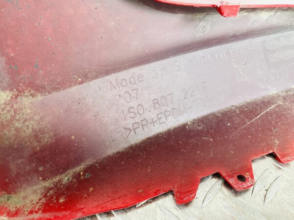 Bumper Volkswagen Up Facelift 17-24 1S0807221F Voorbumper 2-B7-14337z