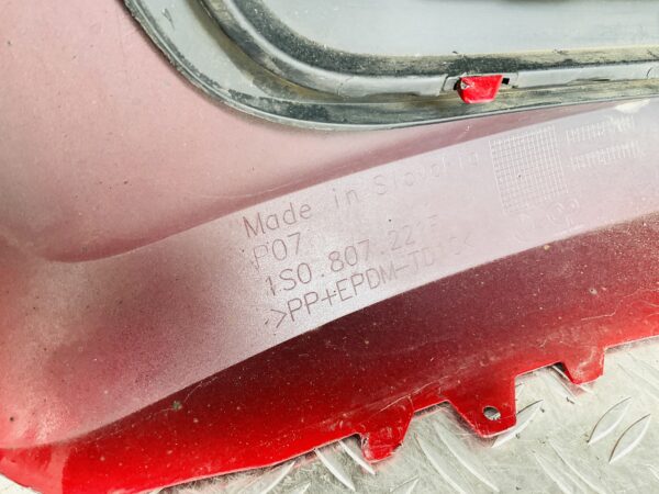 Bumper Volkswagen Up Facelift 17-24 1S0807221F Voorbumper 2-B7-14339z
