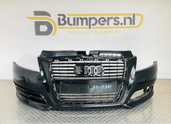 Bumper Audi A3 8P Facelift 2007-2012 8P0807437H Voorbumper 1-H4-14351z