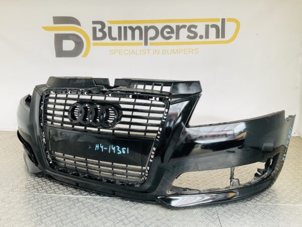 Bumper Audi A3 8P Facelift 2007-2012 8P0807437H Voorbumper 1-H4-14351z