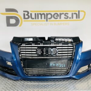 Bumper Audi A3 8P Facelift 2007-2012 8P0807437H Voorbumper 1-H4-14352z