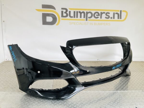 Bumper Mercedes C Klasse W205 Normaal 6xpdc 2014-2017 A2058850125 Voorbumper 1-A4-14435