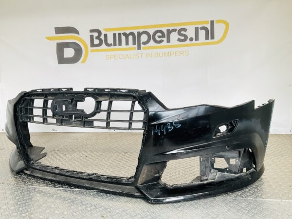 Bumper Audi A6 Facelift Sline S-Line 15-18 kls 4xpdc 4G0807437AC Voorbumper 1-H5-14435z