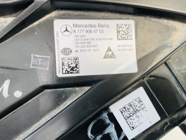 KOPLAMP MERCEDES A KLASSE W177 HIGH LED A1779064703 RECHTS MB-4453