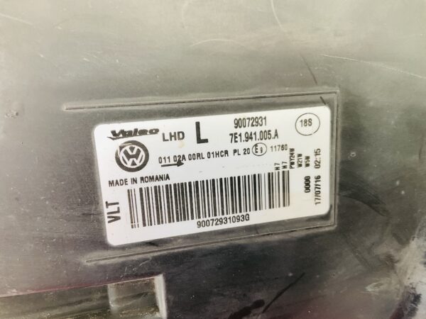 KOPLAMP VOLKSWAGEN TRANSPORTER T6 HALOGEEN 7E1941005 LINKS VW-4462