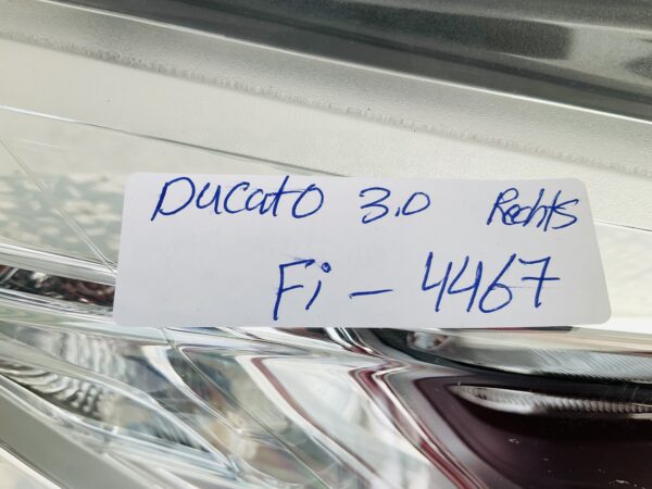 KOPLAMP FIAT DUCATO 3.0 1394418080 RECHTS FI-4467