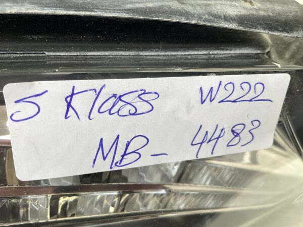 KOPLAMP MERCEDES S KLASSE W222 LED INTELLIGENT LIGHT SYSTEM A2229061002 RECHTS MB-4483