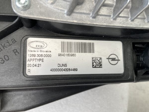 KOPLAMP OPEL ASTRA 5 FULL LED 22-23 LUX 9840160980 LINKS OP-4518