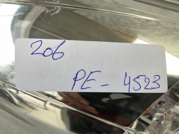 KOPLAMP PEUGEOT 206 9686606280 RECHTS PE-4523