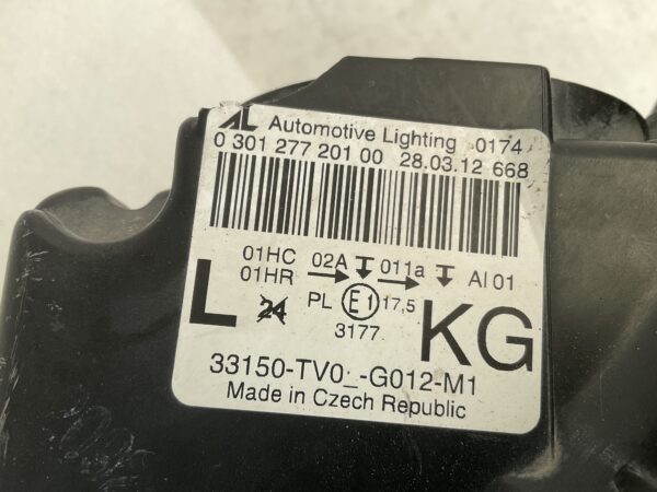 KOPLAMP HONDA CIVIC 12-15 33150-TV0 HO-4538