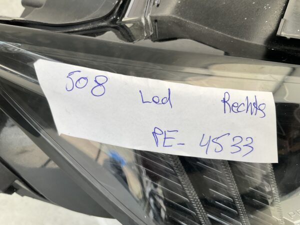 KOPLAMP PEUGEOT 508 LED 9823144080 RECHTS PE-4533