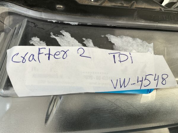 KOPLAMP VOLKSWAGEN CRAFTER H7 HALOGEEN 7C1941005 LINKS VW-4548