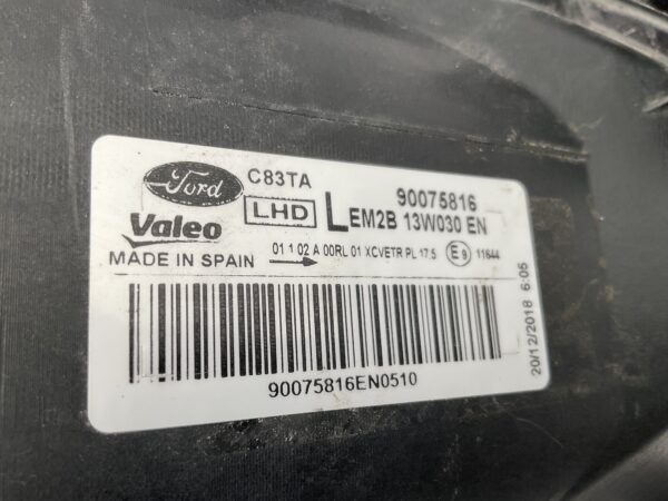 KOPLAMP FORD SMAX S MAX GALAXY MK3 14-19 EM2B 13W030EN (OORTJE STUK) LINKS FO-4580