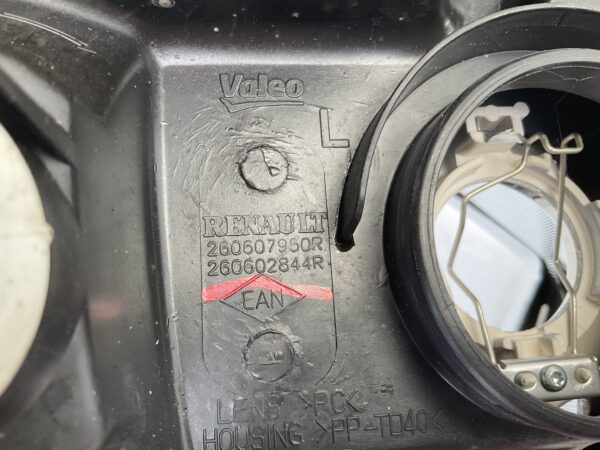 KOPLAMP DACIA LODGY JS DOKKER 260602844R LINKS DA-4518