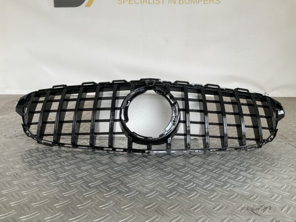 GT Panamericana Grill Mercedes C Klasse W205 Facelift 17-21 Camera Zwart Grille W205-FL