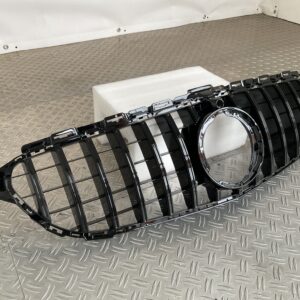 GT Panamericana Grill Mercedes C Klasse W205 Facelift 17-21 Camera Zwart Grille W205-FL