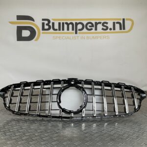 Grill Mercedes C Klasse W205 Facelift 17-21 Panamericana GT Camera Chrome Grille W205-FL