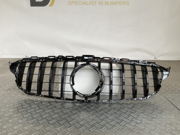 GT Panamericana Grill Mercedes C Klasse W205 Facelift 17-21 Grille Zwart W205-FL