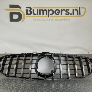 Grill Mercedes C Klasse W205 Facelift 17-21 Panamericana GT Grille Chrome W205-FL