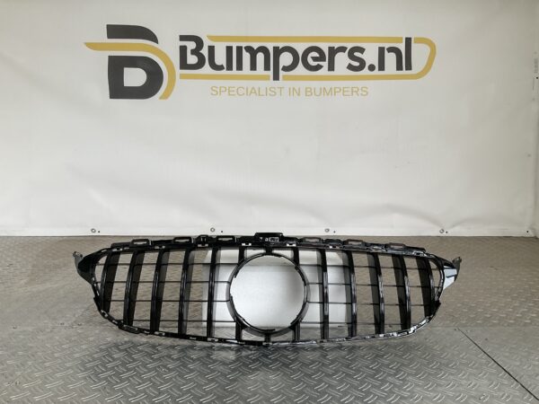 Grill GT Panamericana Mercedes C Klasse W205 14-17 GT Grille Zwart W205