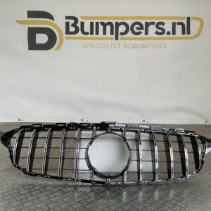 Grill Mercedes C Klasse W205 14-17 Panamericana GT Grille Chrome W205