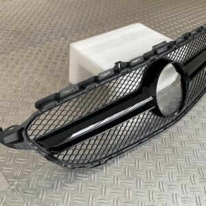 Grill Mercedes W205 C Klasse C43 Hoogglans AMG-line AMG Look Zwart Grille W205-C43