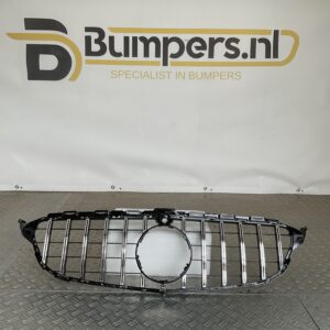 Grill Mercedes C Klasse W205 14-17 Panamericana GT Grille Camera Chrome W205-C