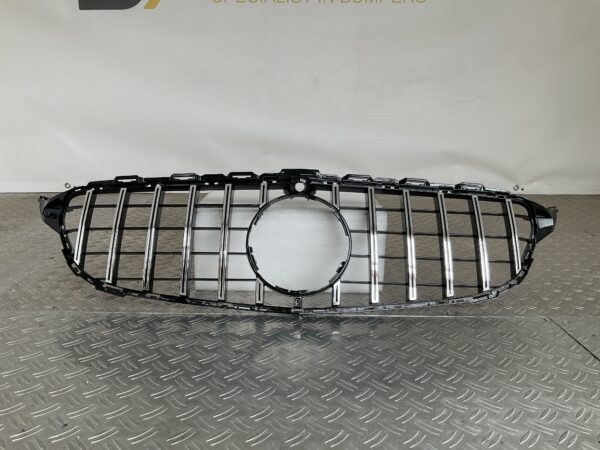 Grill Mercedes C Klasse W205 14-17 Panamericana GT Grille Camera Chrome W205-C