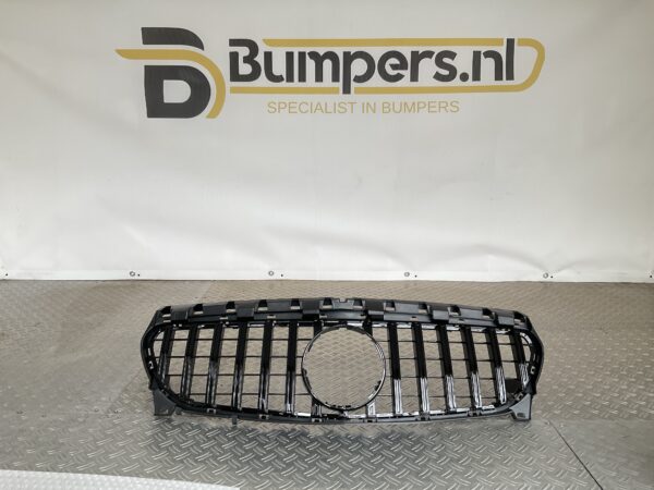 Grill Mercedes CLA Klasse W117 13-16 GT Panamericana Grille Zwart W117-B