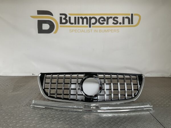 Grill Mercedes Vito W447 Facelift 19-23 GT Panamericana Grille Camera Chrome W447-C