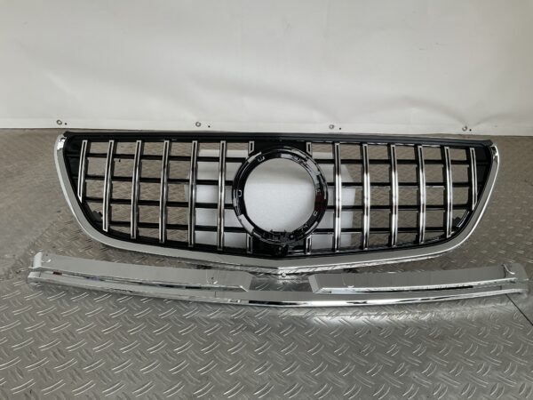 Grill Mercedes Vito W447 Facelift 19-23 GT Panamericana Grille Camera Chrome W447-C