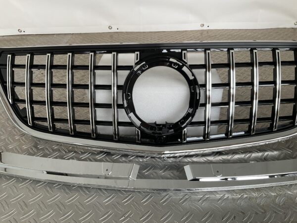 Grill Mercedes Vito W447 Facelift 19-23 GT Panamericana Grille Camera Chrome W447-C