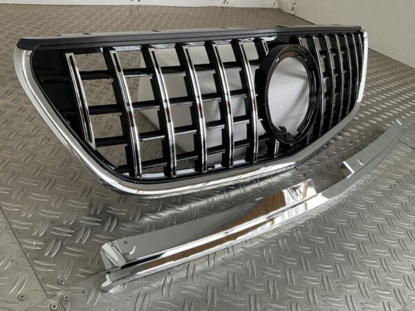 Grill Mercedes Vito W447 Facelift 19-23 GT Panamericana Grille Camera Chrome W447-C