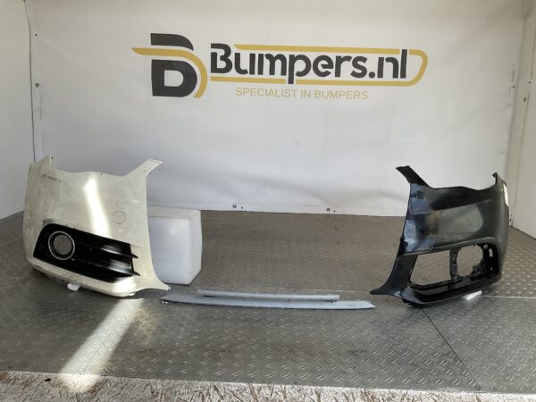 Bumper Audi A1 8X0 Normaal 2010-2015 8X0807437 Bumperhoek Voorbumper 1-H2-14726z