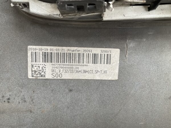 Bumper BMW 4 Serie F32 F33 F36 13-17 LCI 51117294651 Voorbumper K4-14810z