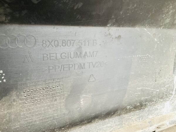 Bumper Audi A1 Sline Sline 10-14 8x0807511B Achterbumper 1-F10-13867z