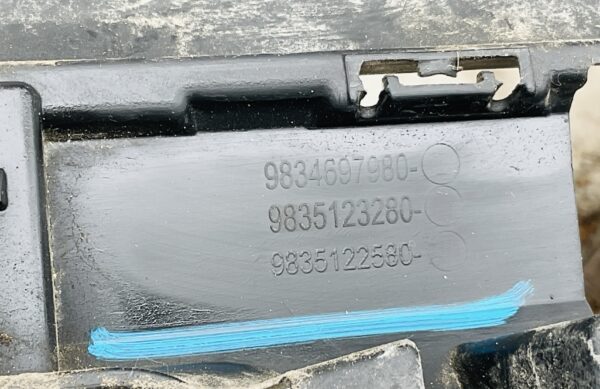 Achterbumper Citroen C4 III Puretech 9834697980 Spoiler C-21335