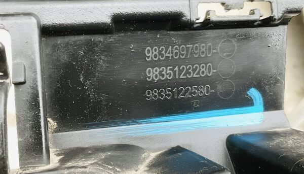Achterbumper Citroen C4 III Puretech 9834697980 Spoiler C-21336