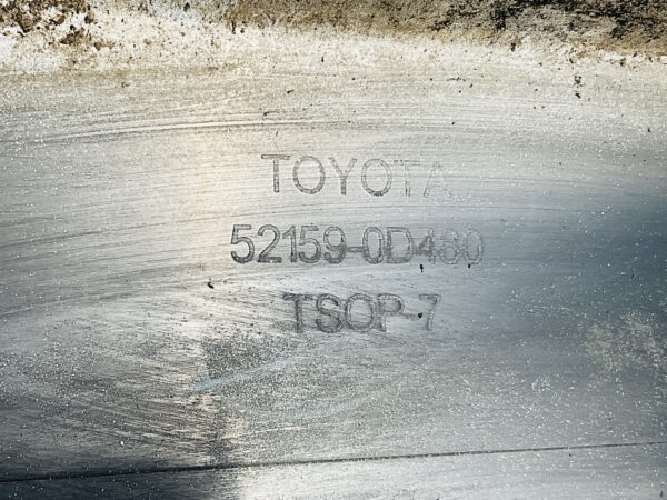 Bumper Toyota Yaris 3 Facelift 17-20 52159-0D480 Achterbumper 1-F9-14542z